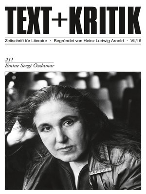 cover image of TEXT+KRITIK 211
